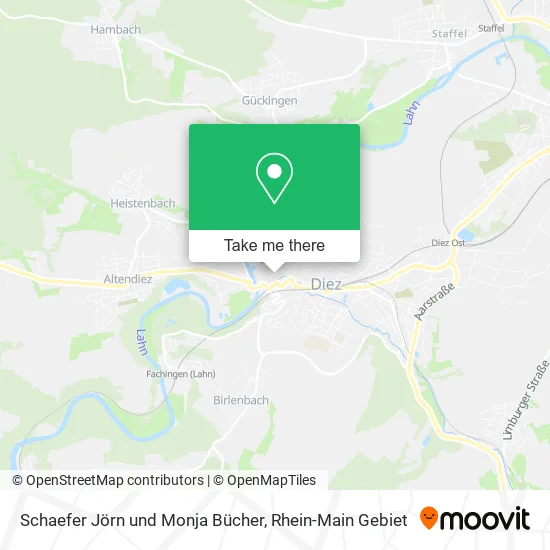 Карта Schaefer Jörn und Monja Bücher