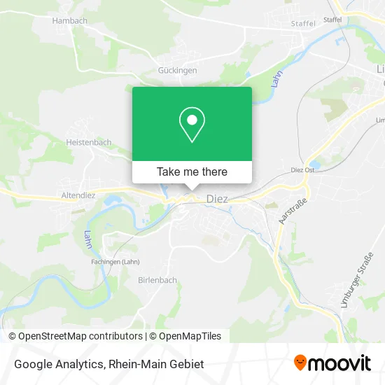 Карта Google Analytics