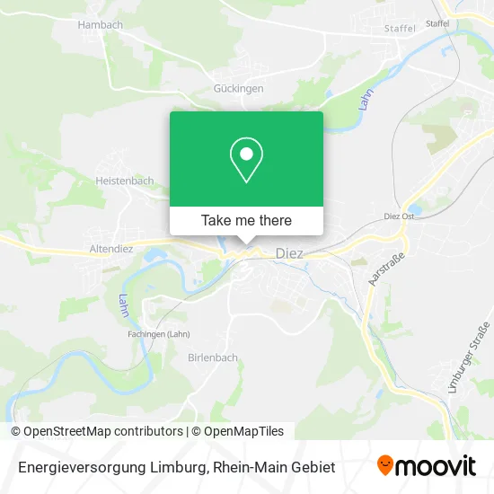 Карта Energieversorgung Limburg