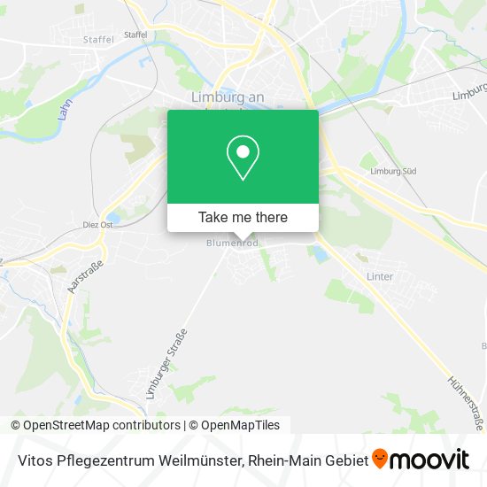 Vitos Pflegezentrum Weilmünster map