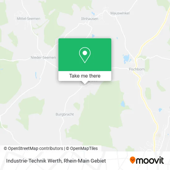 Карта Industrie-Technik Werth