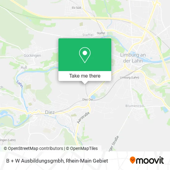 Карта B + W Ausbildungsgmbh