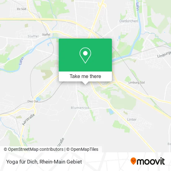 Карта Yoga für Dich