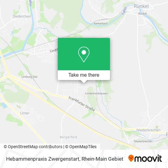 Карта Hebammenpraxis Zwergenstart