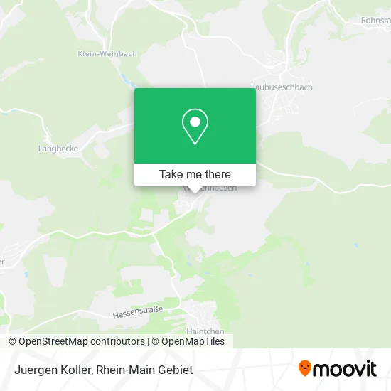Карта Juergen Koller