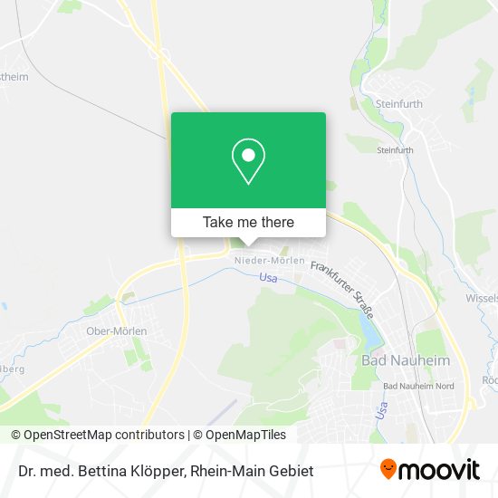 Dr. med. Bettina Klöpper map
