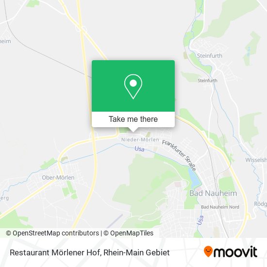 Restaurant Mörlener Hof map