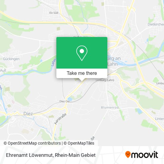 Карта Ehrenamt Löwenmut