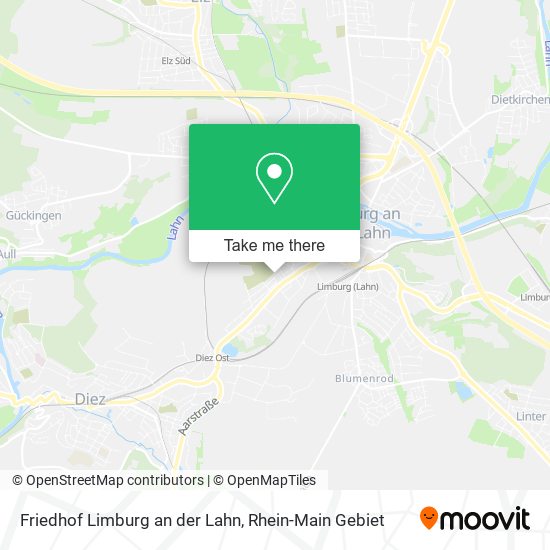 Карта Friedhof Limburg an der Lahn