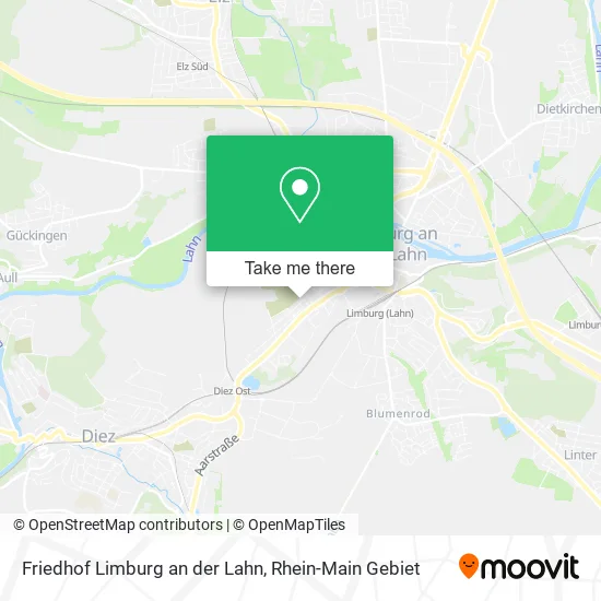 Карта Friedhof Limburg an der Lahn