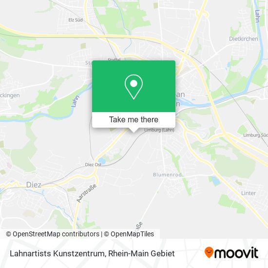 Lahnartists Kunstzentrum map