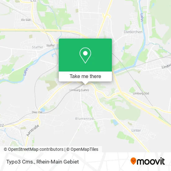 Карта Typo3 Cms.