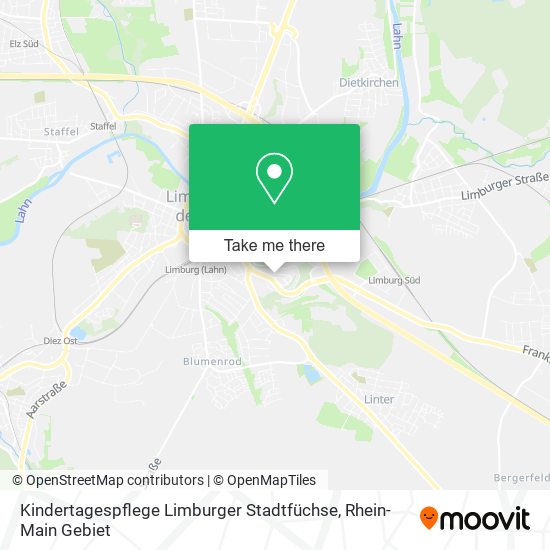 Kindertagespflege Limburger Stadtfüchse map