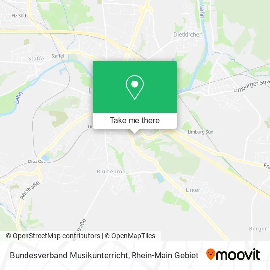 Карта Bundesverband Musikunterricht