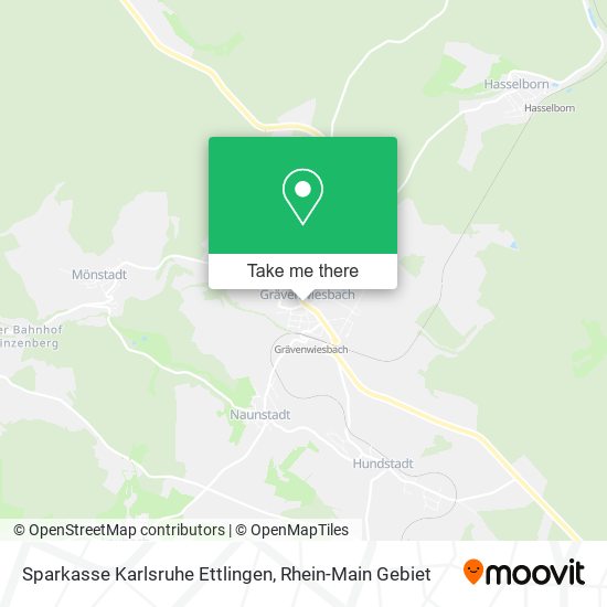 Sparkasse Karlsruhe Ettlingen map