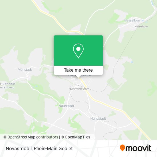 Novasmobil map