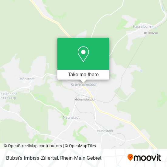 Карта Bubsi's Imbiss-Zillertal