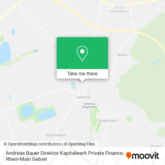 Карта Andreas Bauer Direktor Kapitalwerk Private Finance