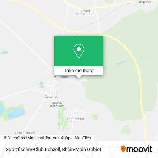 Карта Sportfischer-Club Echzell