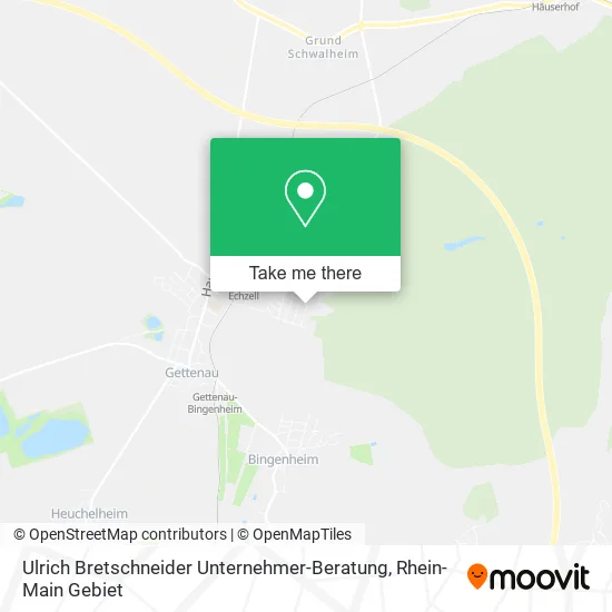 Карта Ulrich Bretschneider Unternehmer-Beratung