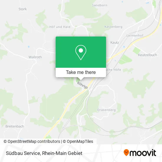 Карта Südbau Service
