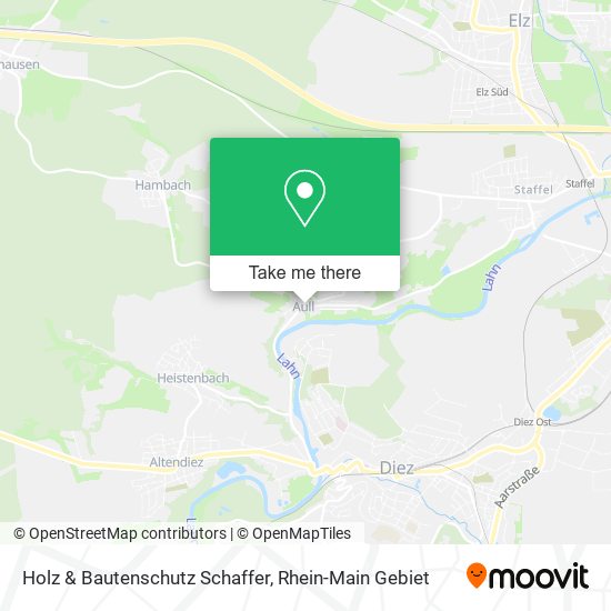 Holz & Bautenschutz Schaffer map