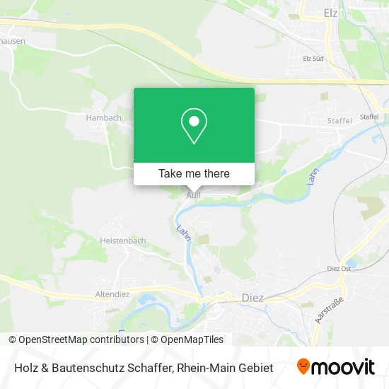 Карта Holz & Bautenschutz Schaffer
