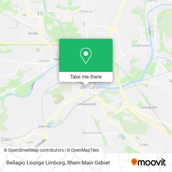 Bellagio Lounge Limburg map