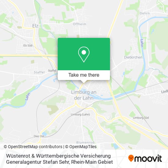 Wüstenrot & Württembergische Versicherung Generalagentur Stefan Sehr map
