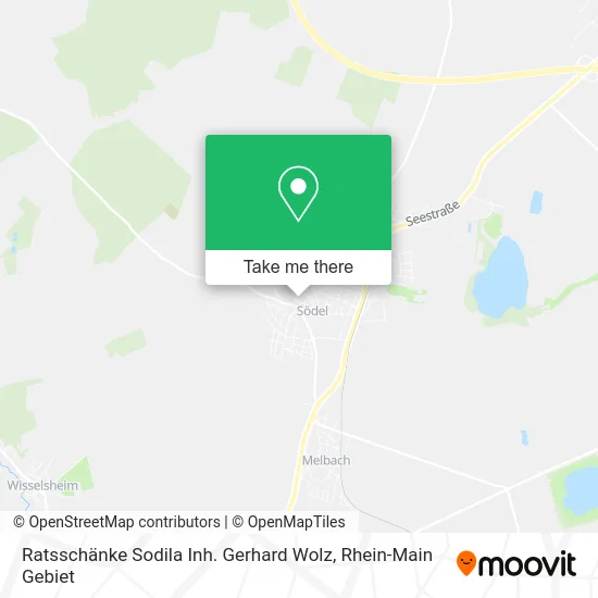 Карта Ratsschänke Sodila Inh. Gerhard Wolz