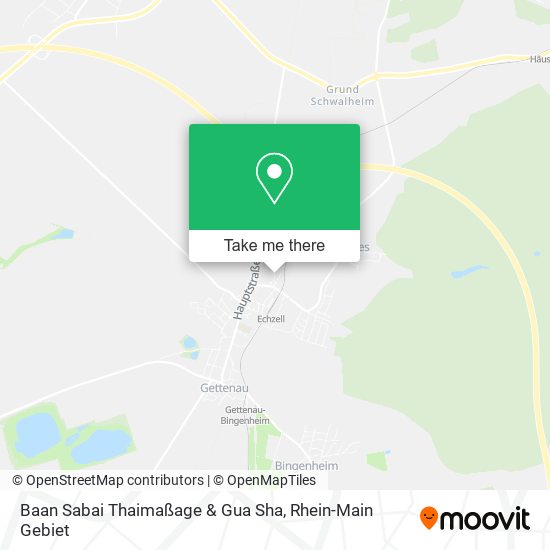 Baan Sabai Thaimaßage & Gua Sha map