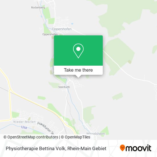 Physiotherapie Bettina Volk map