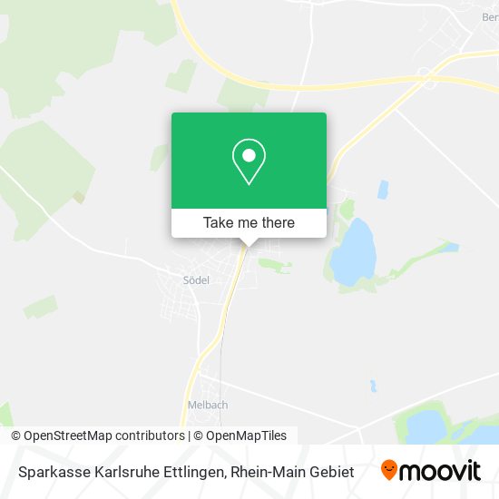 Sparkasse Karlsruhe Ettlingen map