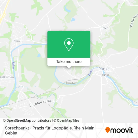 Карта Sprechpunkt - Praxis für Logopädie