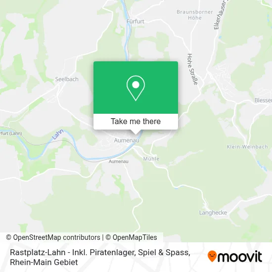 Rastplatz-Lahn - Inkl. Piratenlager, Spiel & Spass map