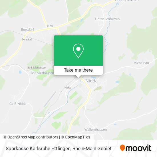 Карта Sparkasse Karlsruhe Ettlingen