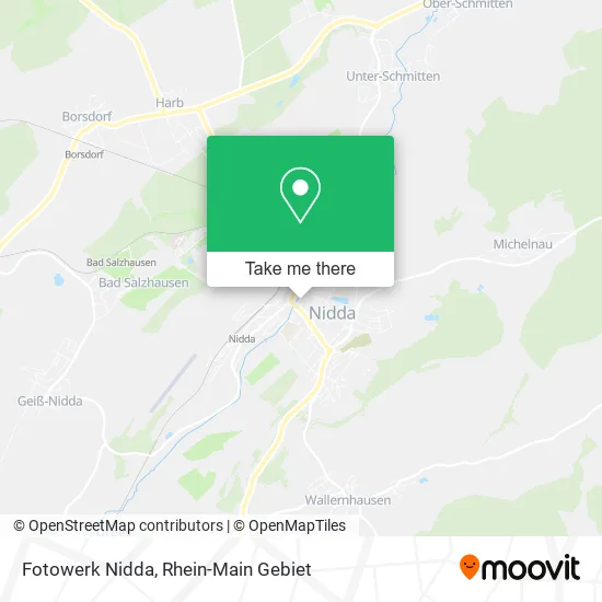 Карта Fotowerk Nidda