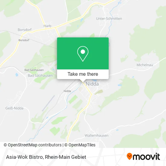 Карта Asia-Wok Bistro