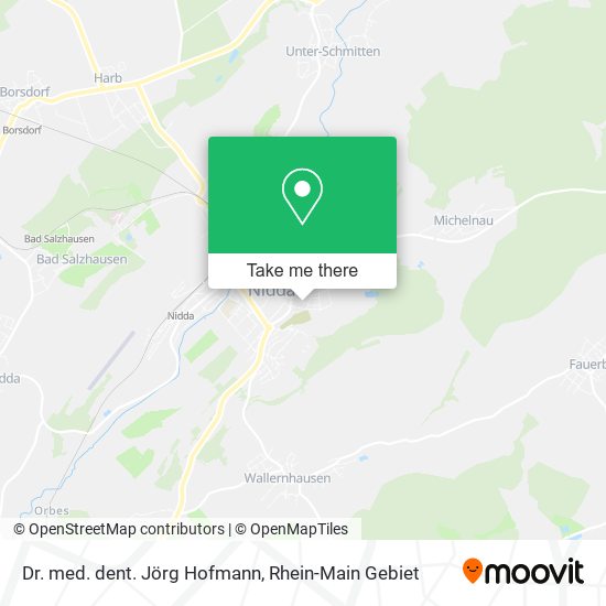 Dr. med. dent. Jörg Hofmann map