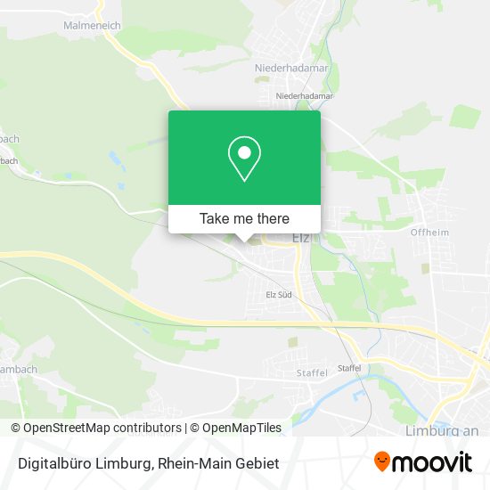 Digitalbüro Limburg map