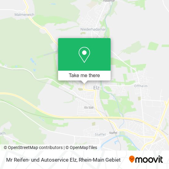 Mr Reifen- und Autoservice Elz map