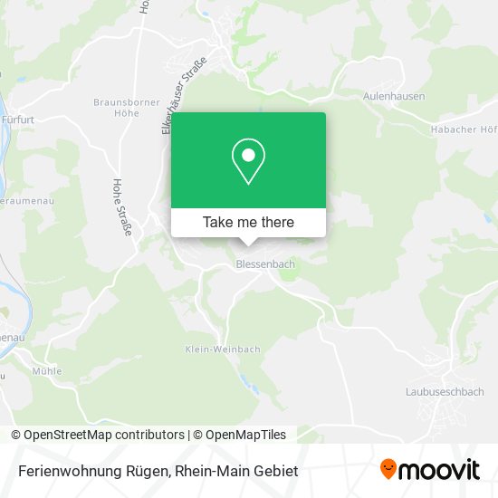 Ferienwohnung Rügen map