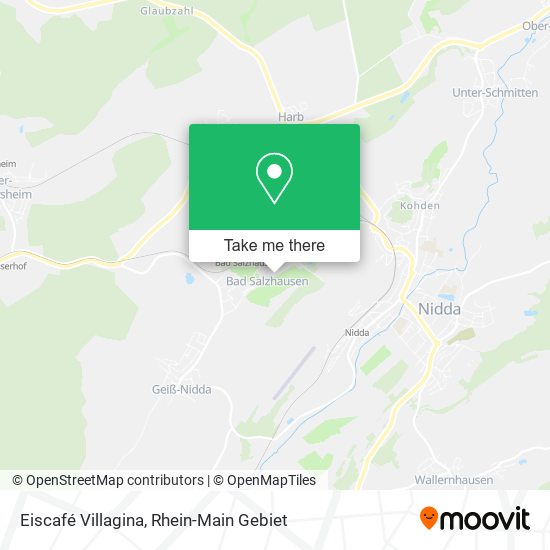 Карта Eiscafé Villagina