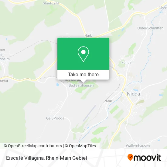 Карта Eiscafé Villagina