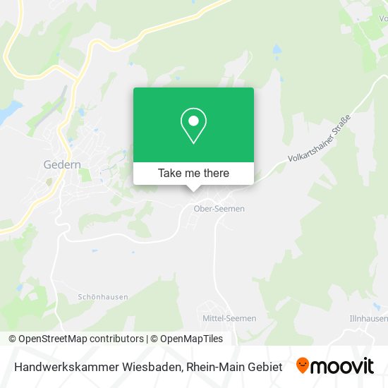 Handwerkskammer Wiesbaden map