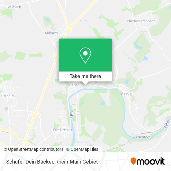 Schäfer Dein Bäcker map