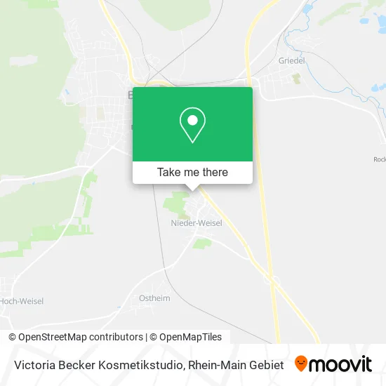 Карта Victoria Becker Kosmetikstudio