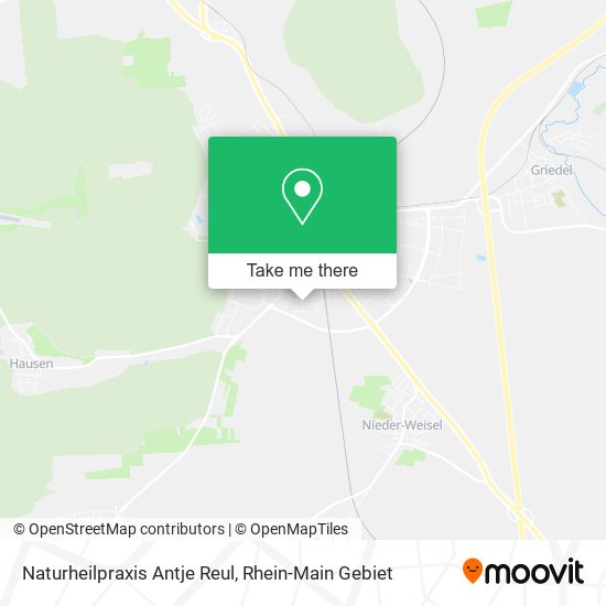 Naturheilpraxis Antje Reul map