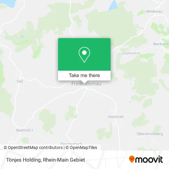 Карта Tönjes Holding