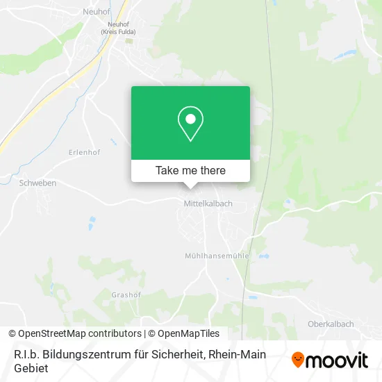 Карта R.I.b. Bildungszentrum für Sicherheit